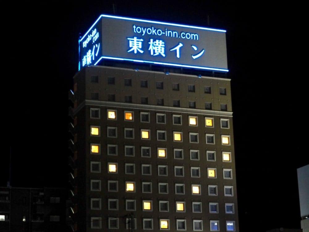 Toyoko Inn Okayama Eki Nishi Guchi Migi Exteriör bild