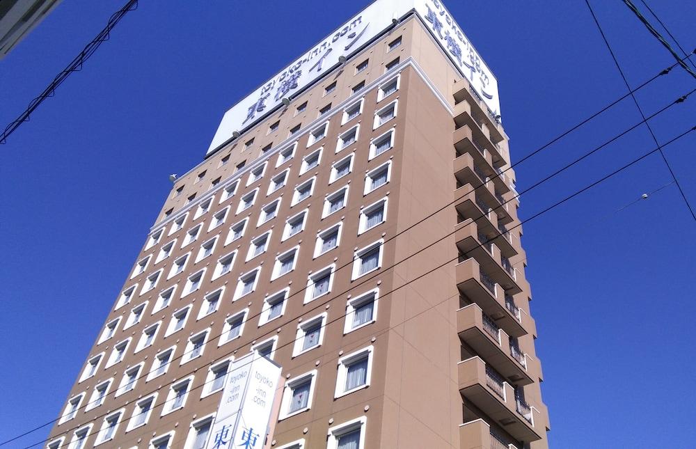 Toyoko Inn Okayama Eki Nishi Guchi Migi Exteriör bild